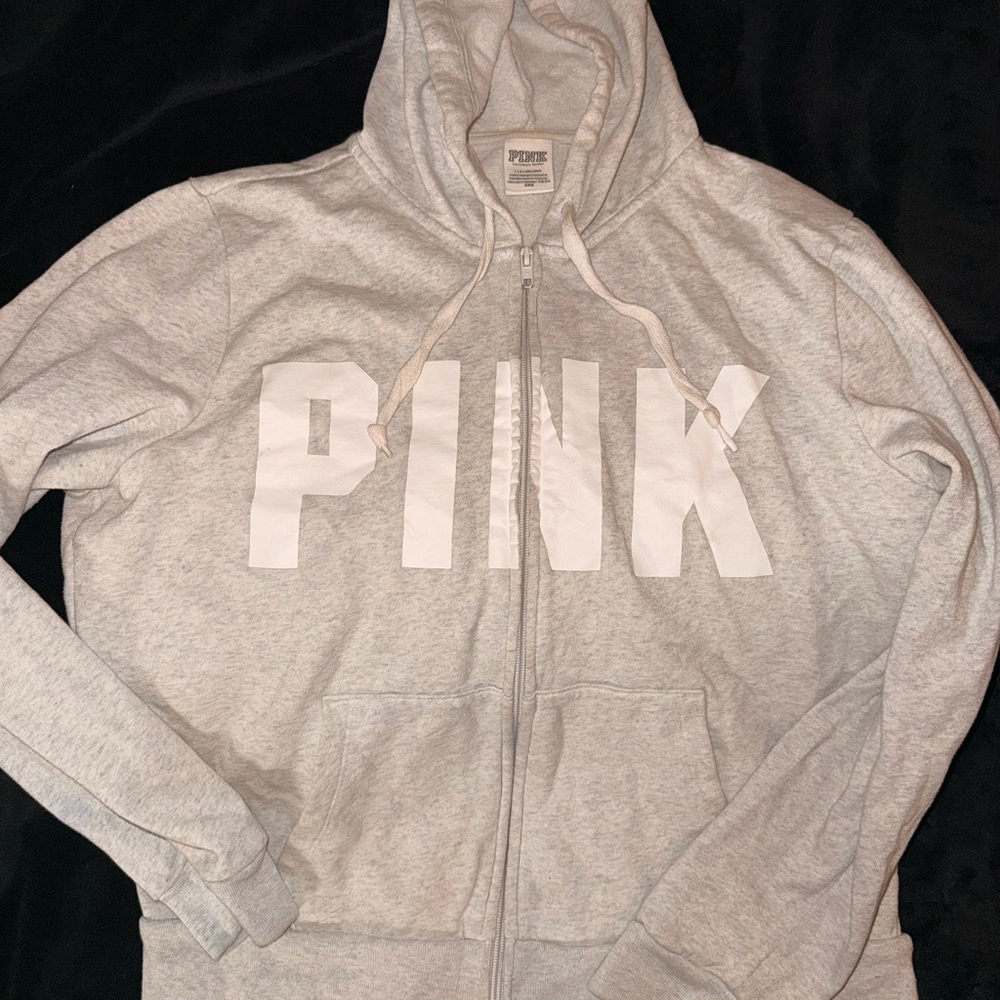 PINK Victoria's Secret Gray jacket large